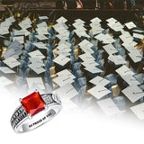 Sterling Silver Personalized Engraved High School University College Class Ring Graduation Gift
