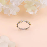 925 Sterling Silver You Are My Sunshine Daisy Ring Flower Ring