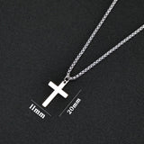 Cross Pendant Necklace for Men