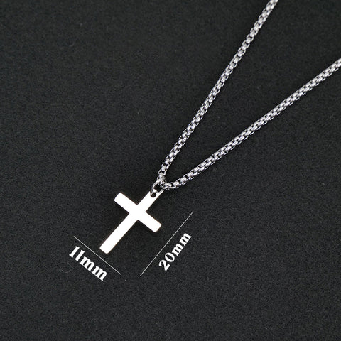 Cross Pendant Necklace for Men