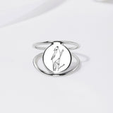 Sterling Silver Red Cardinal Bird Ring Gifts