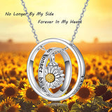 Sterling Silver Sunflower Rose Dog Paw Tree of life Urn Necklace for Ashes