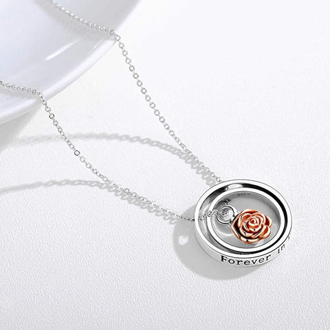 Sterling Silver Sunflower Rose Dog Paw Tree of life Urn Necklace for Ashes