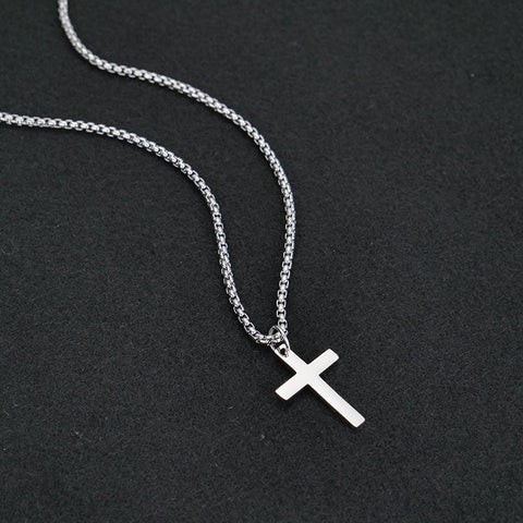 Cross Pendant Necklace for Men