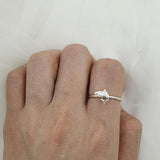 925 Sterling Silver Shark Ring Dainty Shark Jewelry Ocean Jewelry For Women Shark Jewelry Ocean Ring