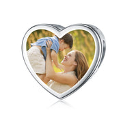 Sterling Silver Personalized Photo Charm Beads