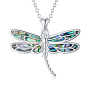 Blue Dragonfly Necklace S925 Sterling Silver Dragonflies Pendant for Girls Dragonfly Gifts for Women Mothers Day Gifts