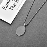 925 Sterling Silver Patron Saint Medals | Amulet Necklace Protection Jewelry for Men with 2.5mm 22"+2" Chain