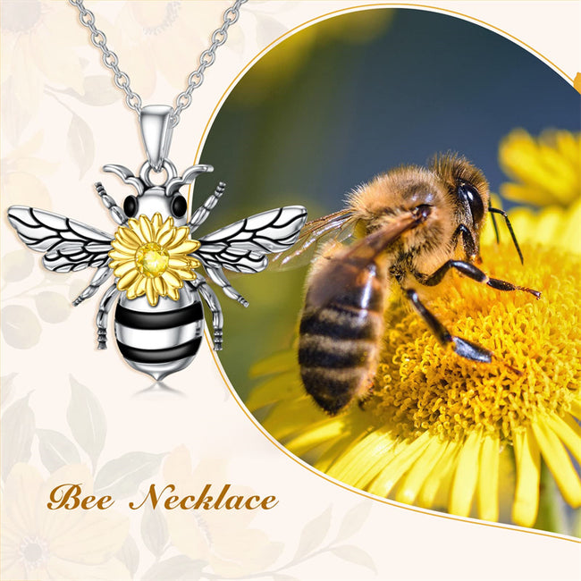 Bumble Bee Necklace — Lydia Wood-Power Jewellery